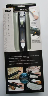 VuPoint Solutions ST415 Handheld Magic Wand Portable Scanner w/Bonus Micro SD Ca - Image 1 of 4