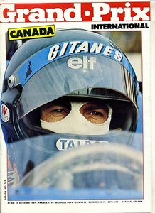 GRAND PRIX INTERNATIONAL n°52 GP GRANDE BRETAGNE 1982 - Imagen 1 de 1