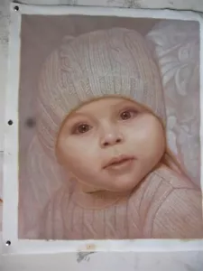 ritratto personalizzato da foto, dipinto a mano con olio su tela - Foto 1 di 21