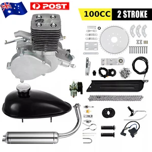 100CC 2 Stroke Bicycle Engine Motor Kit for Motorized Push Bike Conversion Kit - Picture 1 of 13