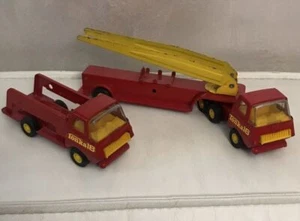 Feuerwehr Autokran Tonka18 Tonka Blech - Bild 1 von 1