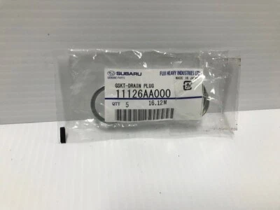NIB Subaru OEM 22401AA670 Oil Drain Plug Seal (FC 87-3 T0716) - Image 1 of 2