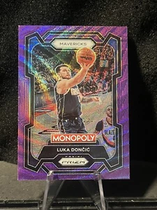 2023-24 Panini Prizm Monopoly Luka Doncic #22 Purple Wave Dallas Mavericks - Picture 1 of 1