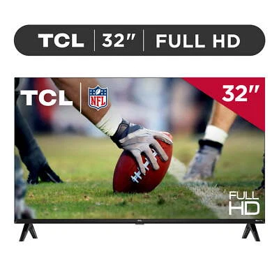 TCL TV 32-Inch Class S3 32S357 Full HD 1080P LED Smart Roku Television Entertain - Image 1 of 4