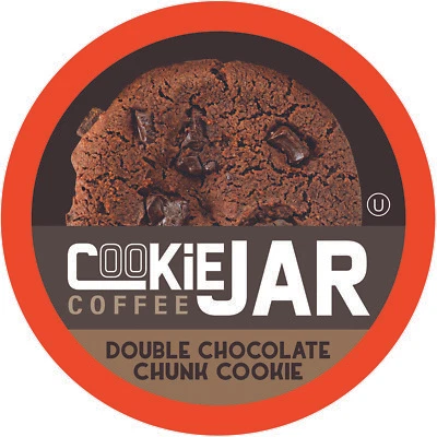 Cookie Jar Double Chocolate Chunk Flavored Coffee Pods,Keurig 2.0, 40 Count