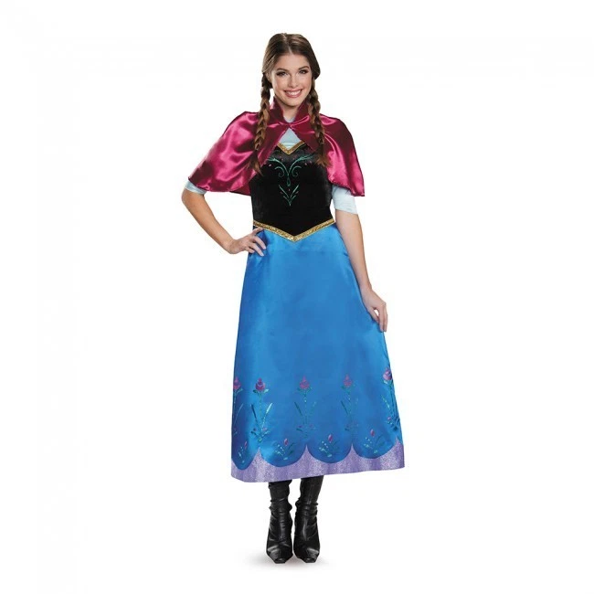 Disney Frozen Anna Traveling Deluxe Adult Costume by Disguise