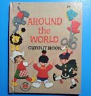 Dookoła świata Cut Out Book Wonder Books 1964 Vintage Hardcover Book ~ Galst