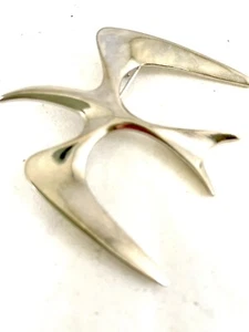 Vintage Sarah Coventry Taube Brosche silberfarben - Bild 1 von 5