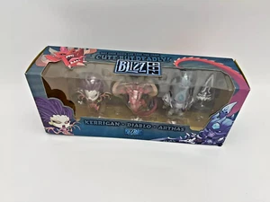 Blizzcon 2013 Souvenir Set Kerrigan Diablo Arthas Starcraft Warcraft Cute Deadly - Picture 1 of 6