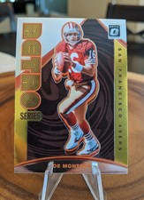 Joe Montana 2020 Donruss Optic Retro Series Gold Match #RS-JM San Francisco 49er
