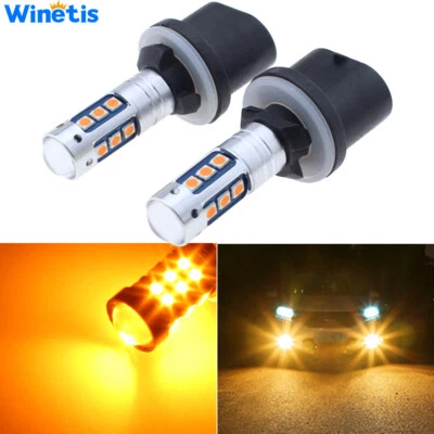 2X 880 899 890 Amber Yellow LED Bulbs SMD 3030 Fog Driving Light Super Bright - Image 1 of 4