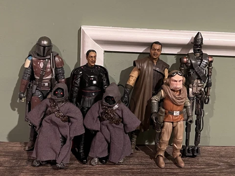 Star Wars The Black Series Mandalorian Lot Cover