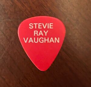 Stevie Ray Vaughan Guitar Pick Rare 1990 Tour Concert Stage Difficult To Find
