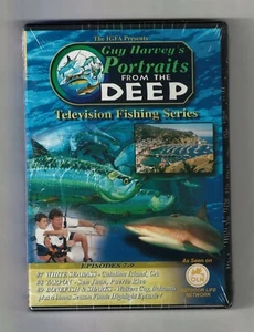SEALED NEW DVD: Guy Harvey's PORTRAITS FROM THE DEEP TV Fishing Series Ep's 7-9 - Imagen 1 de 5