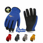 Vgo 5/15/30 Pairs Multifunctional Light Duty Work Gloves,Garden Gloves(AL8736)