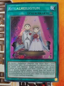 RITUALHEILIGTUM - DRL3-DE016 Secret Rare / 1. Auflage Near Mint Cyberengel  - Bild 1 von 3