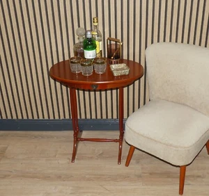 vintage zarter Beistelltisch Rauchertisch Lesetisch Stilmöbel Flur Ablage 60er - Bild 1 von 10