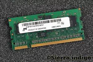 Micron MT9HTF6472RHZ-667G1 512MB SODIMM Memory RAM - Picture 1 of 1