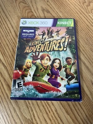 Sealed Kinect Adventures Xbox 360 New Explore The World And Beyond Multiplayer - Image 1 of 4