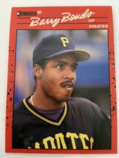 1990 Donruss Barry Bonds Error Card #126 -MINT- Well Centered