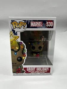 Funko Pop! Vinyl: Marvel - Groot (Holiday) #530 - Picture 1 of 7