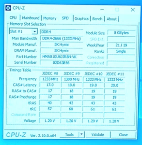 HMA81GU6JJR8N-VK SK hynix 8GB DDR4 1Rx8 PC4-2666V-UA2 DIMM 2666MHz Desktop RAM - Picture 1 of 3