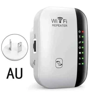 WiFi Range Extender 300Mbps – Signal Booster & Repeater (AU Plug, White) - Picture 1 of 11