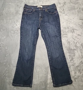 Levi's Jeans Women's W30xL30 Blue 515 Bootcut 10 Short Medium Wash Stretch Denim - Picture 1 of 12