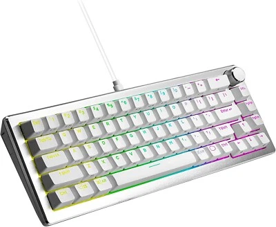 Cooler Master CK720 Gaming Keyboard  HOT SWAPPABLE OPEN BOX + 8 CHERRY MIX GREEN - Image 1 of 4
