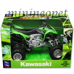 NEW RAY 57503 KAWASAKI KFX 450R ATV MOTORCYCLE 1/12 MODEL GREEN  - Picture 1 of 1