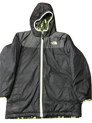 Cappotto giacca nero reversibile mimetico corteccia albero The North Face taglia media - Immagine 1 di 4