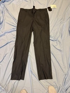 Lauren Ralph Lauren Mens Classic-Fit Ultraflex Pants Gray  32Wx32L - Picture 1 of 4