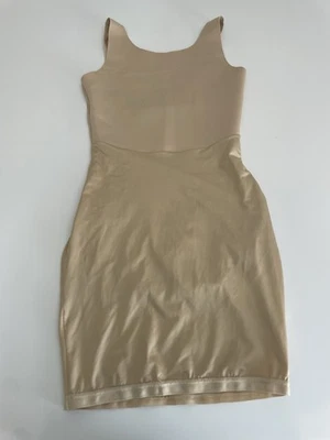 Maidenform ALLOVER SOLUTIONS BEIGE  Dress Shapewear  Slip Bodysuit Size M Medium - Image 1 of 4