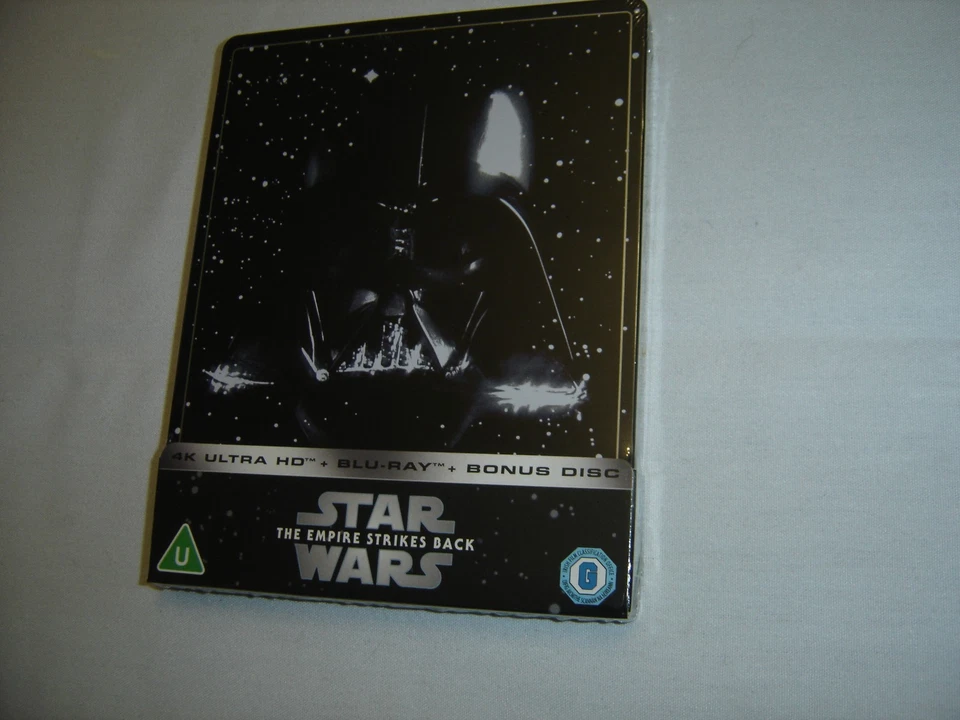 Star Wars: The Empire Strikes Back (4K Ultra HD + Blu-ray + Bonus Disc, 2020, 3 Discs, SteelBook Edition)