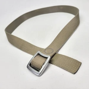 Patagonia Tech Web Belt 34 36 38 40 Bottle Opener Lashing Strap Khaki Adjustable - Picture 1 of 11