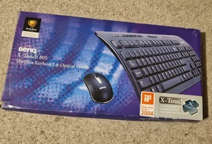 BenQ X - Touch 805 Wireless Keyboard and Optical Mouse  - Picture 1 of 6