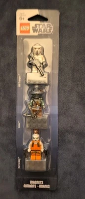 LEGO #853421 STAR WARS Magnets ARF Trooper,Embo, Aurra Sing 2012-SEALED New!  - Image 1 of 2