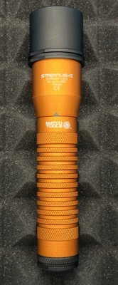 Matco STREAMLIGHT Strion LED Rechargeable Flashlight Orange Light Only scratched - Image 1 of 4