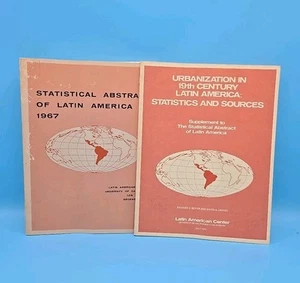 Statistical Abstract of Latin America + Urbanization 19th Century Latin America - Picture 1 of 24
