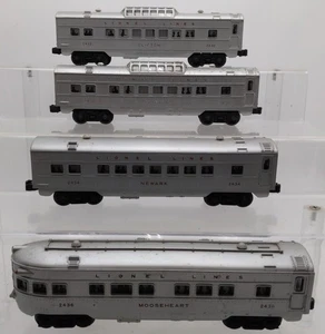Lionel Vintage O Gauge Clifton Passenger Cars: 2432,2434,2436 [4] - Picture 1 of 4