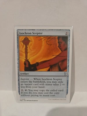Isochron Scepter (White Border) Mystery Booster 2 Regular Near Mint - Image 1 of 2