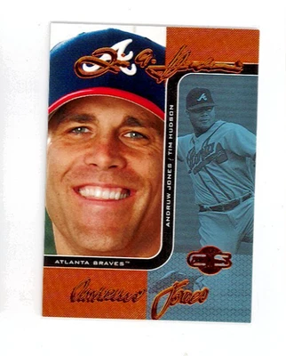 2006 Co-Signers Changing Faces Andruw Jones / Tim Hudson Bronze /125 Braves SP! - Image 1 of 2