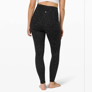 Pantalón Lululemon Align Super Alto Tiro 28" Wild Thing Camuflado Leggings Para Mujer Talla 4 - Imagen 1 de 7