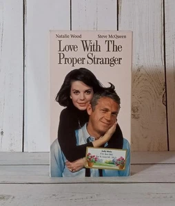 Love With the Proper Stranger VHS 1963 Rom Com Natalie Wood Steve McQueen - Picture 1 of 8