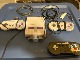 Nintendo Super NES Classic Edition Fighting commander Gaming Console - Grey