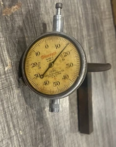 Vintage Starrett No. 25-C 0-50-0 Dial Indicator .0001" - Picture 1 of 10