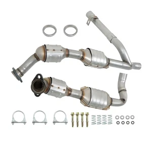 30477 For Ford F-150 5.4L 4WD 1999-2003 Left & Right Catalytic Converter Set - Picture 1 of 17