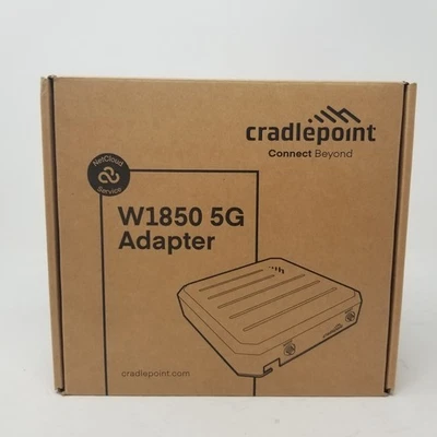 Cradlepoint W1850-5GC NETCLOUD 5G Modem Wireless Router PoE S5A032A - Image 1 of 4