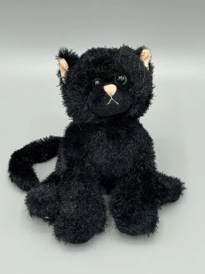 Ganz Webkinz Black Cat Stuffed Animal Plush 8 Inch Stuffed Animal HM135 - Image 1 of 4