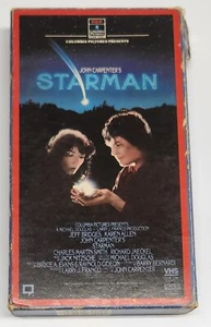 Starman (VHS 1984) John Carpenter Jeff Bridges 4 Sided Case - Imagen 1 de 9